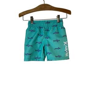 HURLEY Boy’s Shark Swim Trunks / Size: 3T